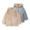 Двулицево зимно яке с качулка boboli
