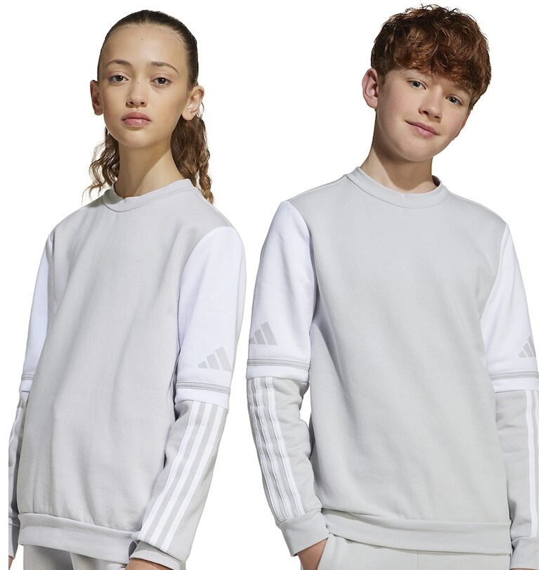 Двуцветен футболен суитшърт adidas Performance