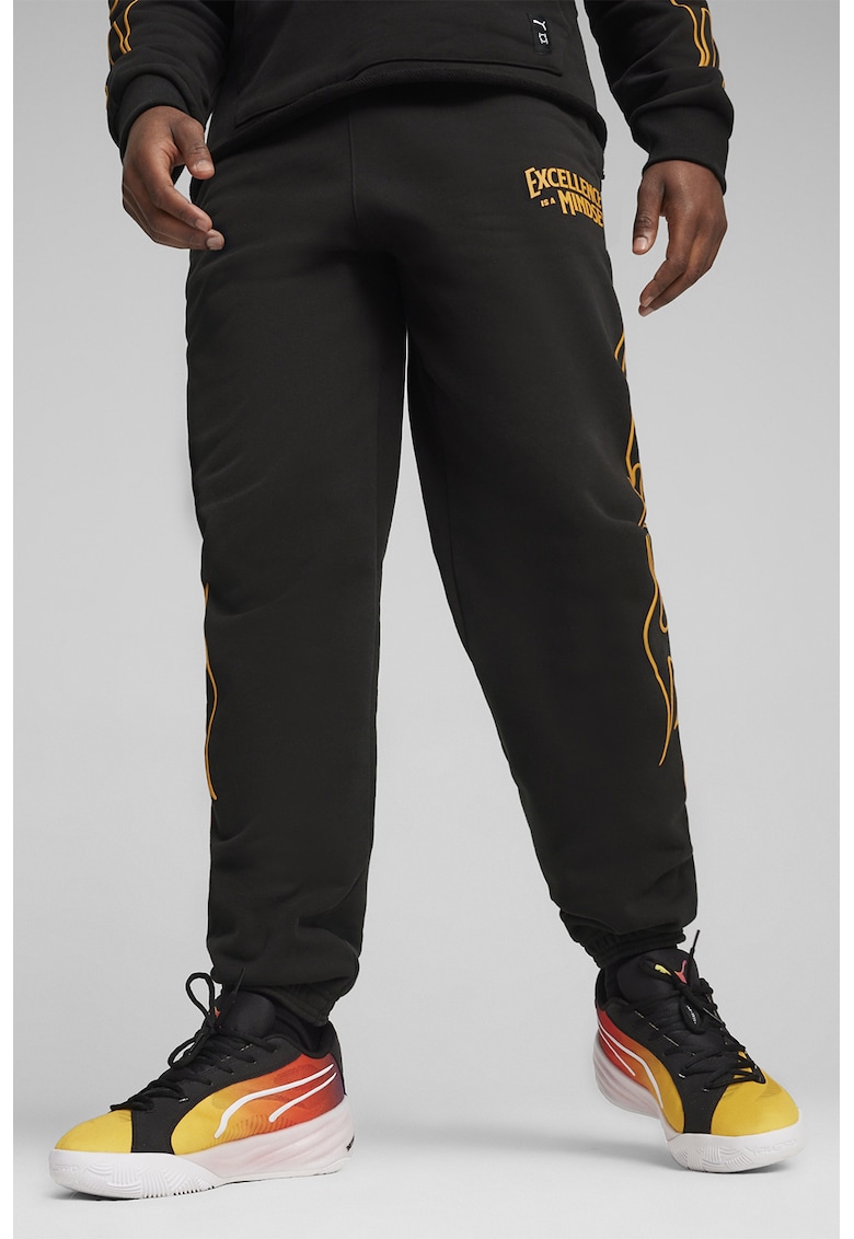 Десениран спортен панталон Caution Puma