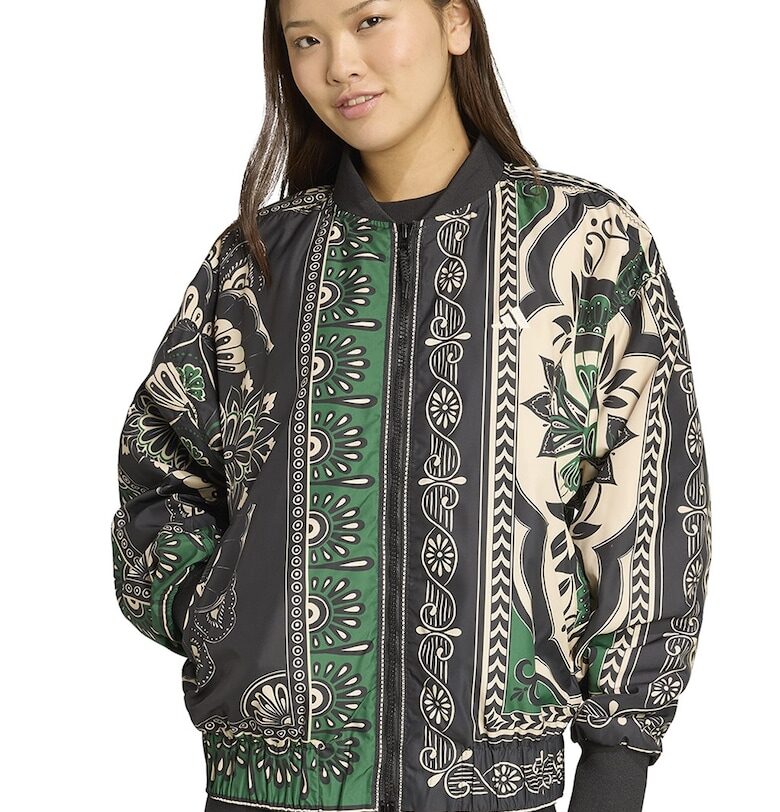 Десенирано яке с бейзболна яка adidas Sportswear