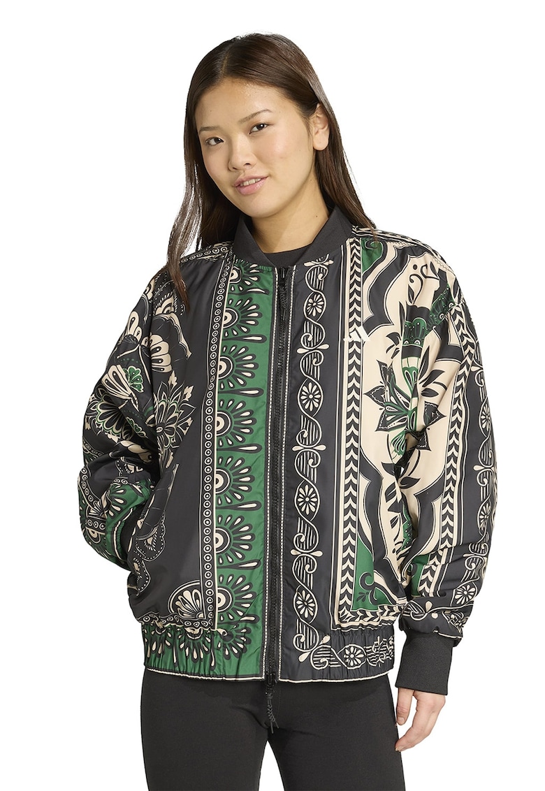 Десенирано яке с бейзболна яка adidas Sportswear