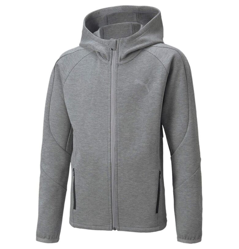 Детски суичър  Evostripe Full-zip Hoodie Dk B Puma