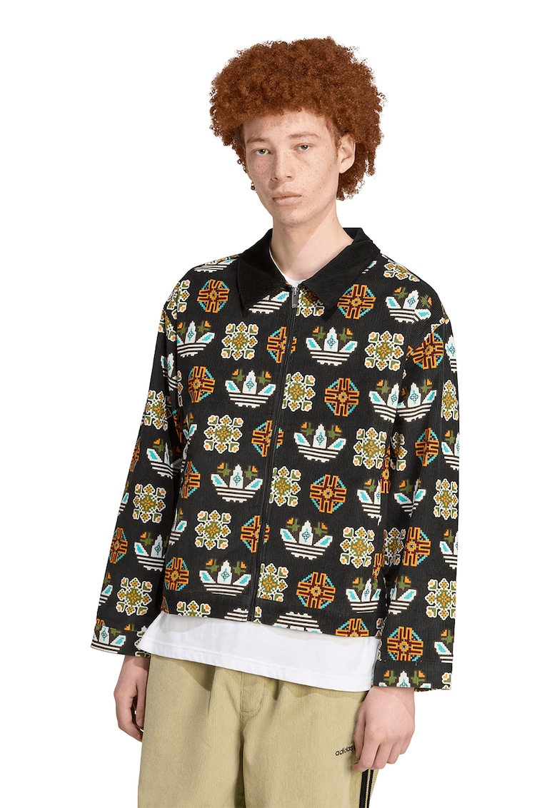 Джинсов шакет с лого adidas Originals