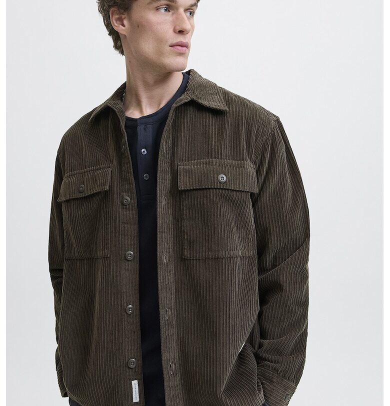 Джинсова риза с джобове на гърдите Jack  Jones