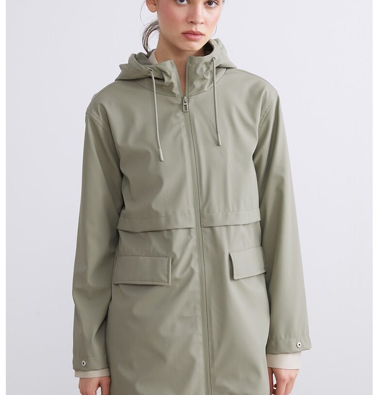 Дъждобран с дълги ръкави и цип LC WAIKIKI