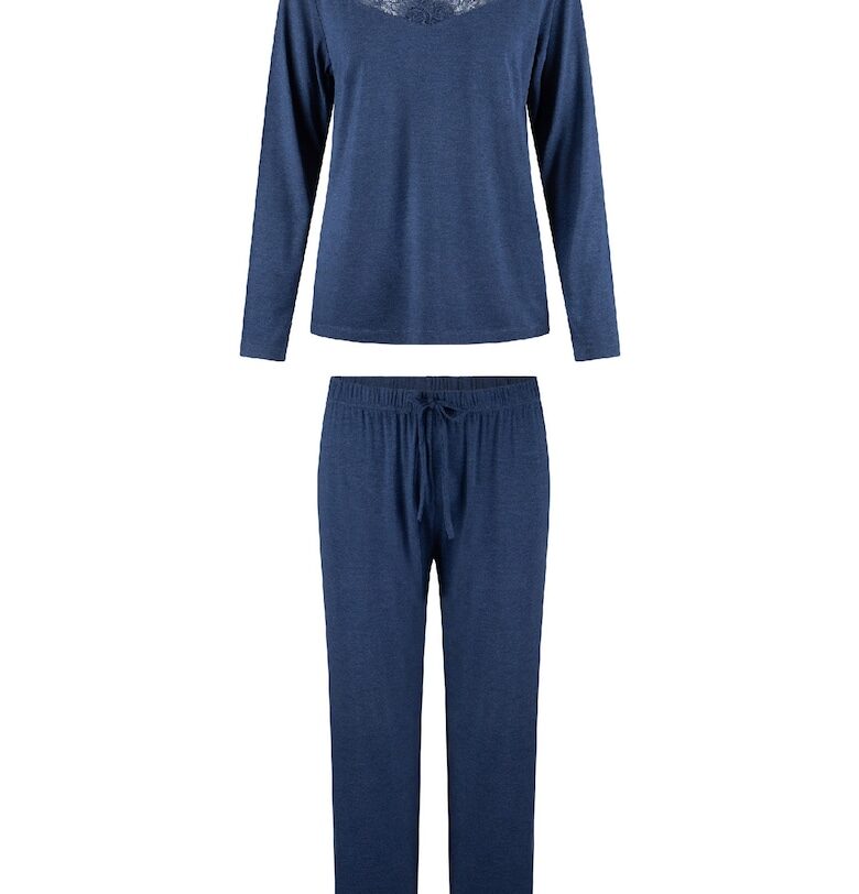 Дълга пижама с дантела LingaDore