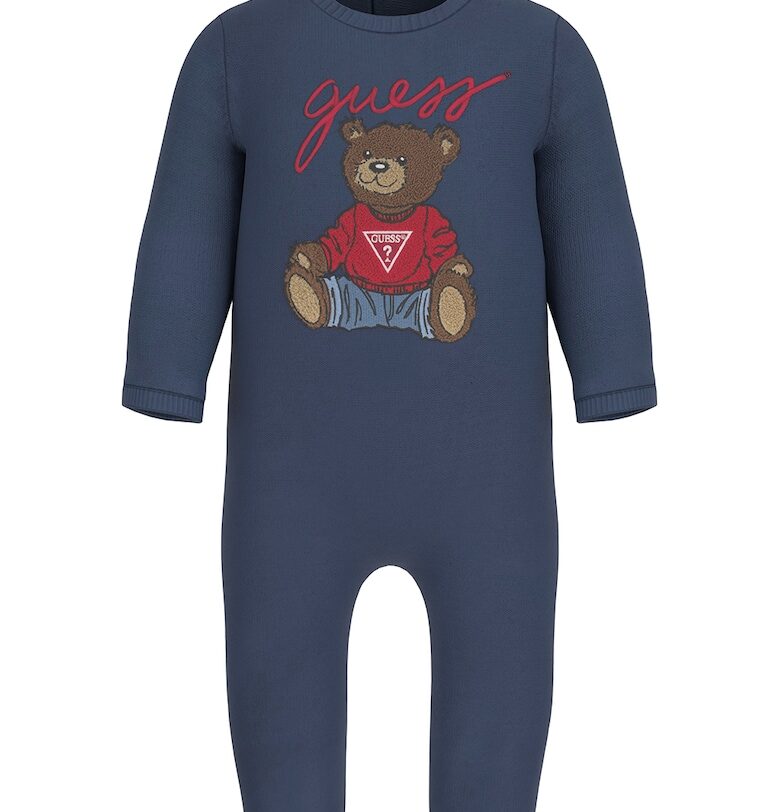 Дълъг плетен гащеризон с лого GUESS KIDS