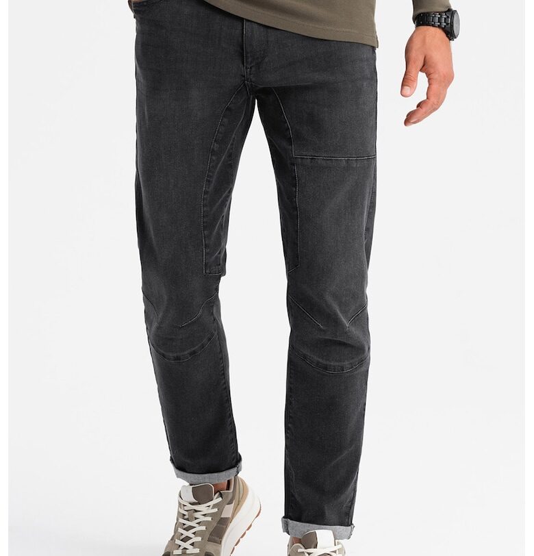 Дънки с декоративни шевове OMBRE