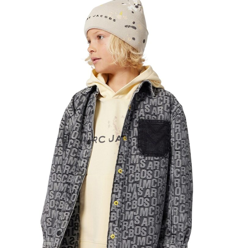 Дънкова риза с лого Marc Jacobs