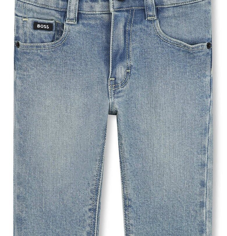 Дънки със захабен ефект BOSS Kidswear