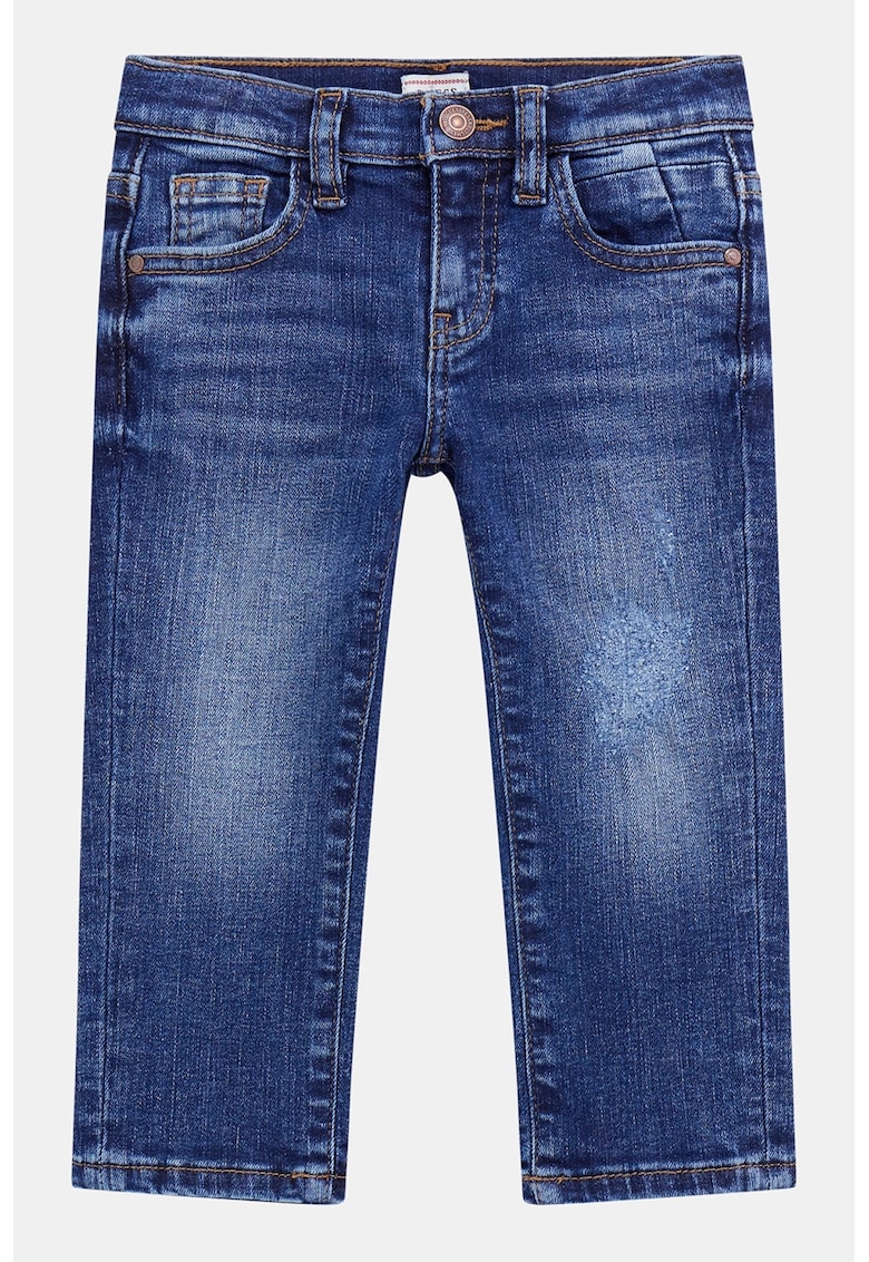 Дънки със захабен ефект GUESS KIDS