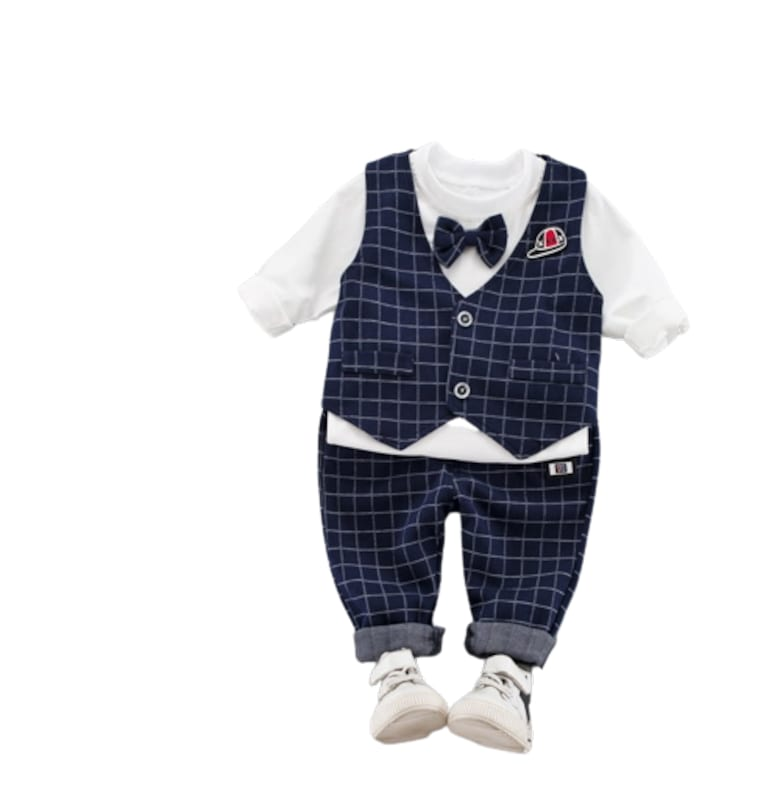 Ежедневен детски костюм - тъмносиня шапка Nannie