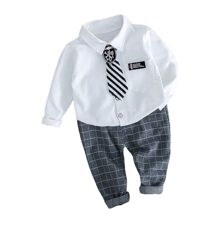 Елегантен костюм за момче с риза Nannie