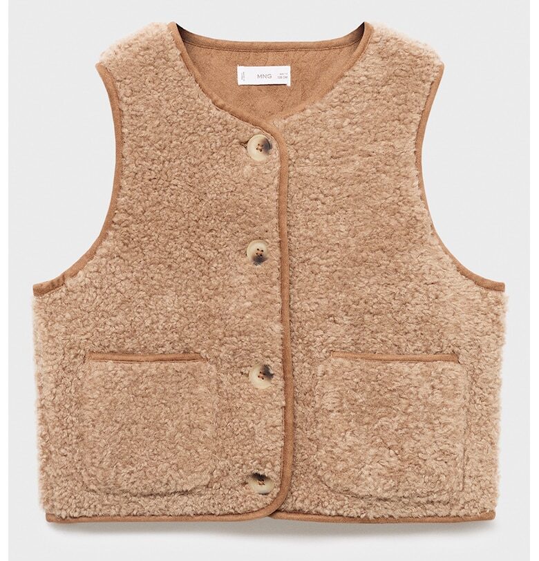 Елек от еко пух Mango