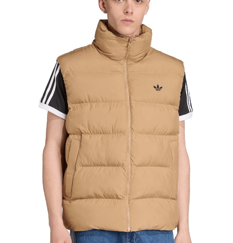 Елек с висока яка и цип adidas Originals