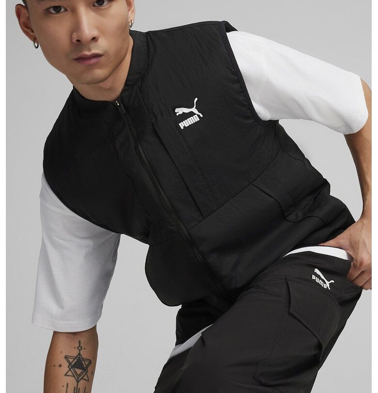 Елек с цип и лого Puma