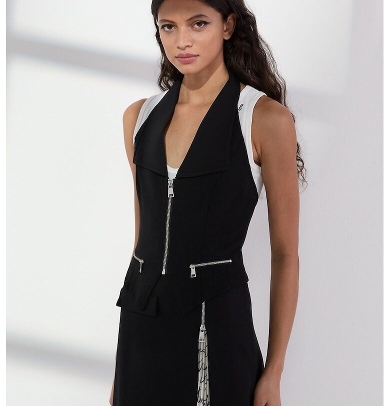 Елек с цип и отвор на гърба Karl Lagerfeld