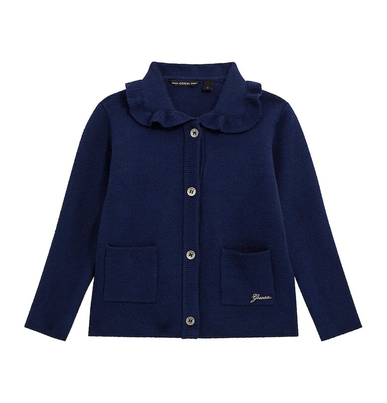 Жилетка с набрана яка GUESS KIDS