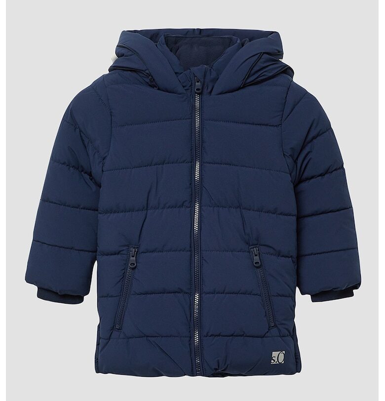 Зимно капитонирано яке с лого sOliver