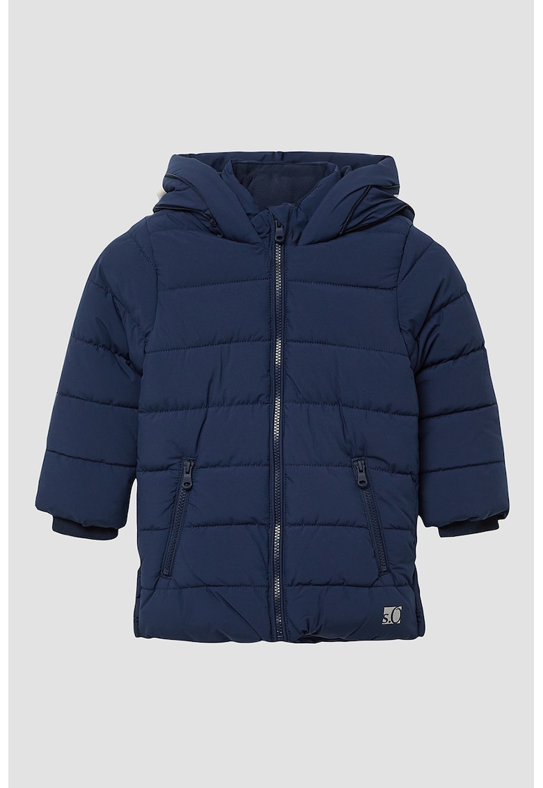 Зимно капитонирано яке с лого sOliver