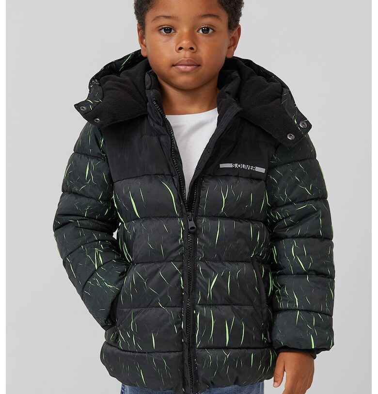 Зимно капитонирано яке с цип sOliver