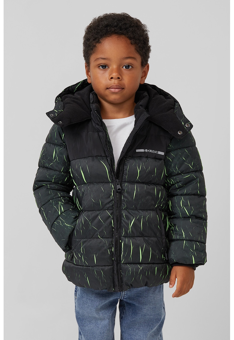 Зимно капитонирано яке с цип sOliver