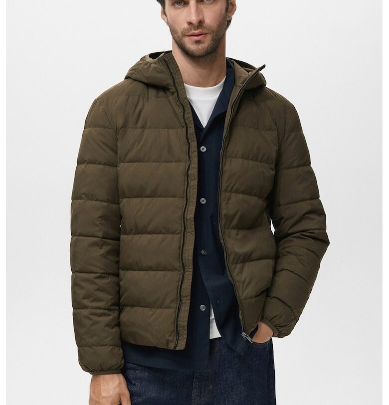 Зимно пухено яке Mango