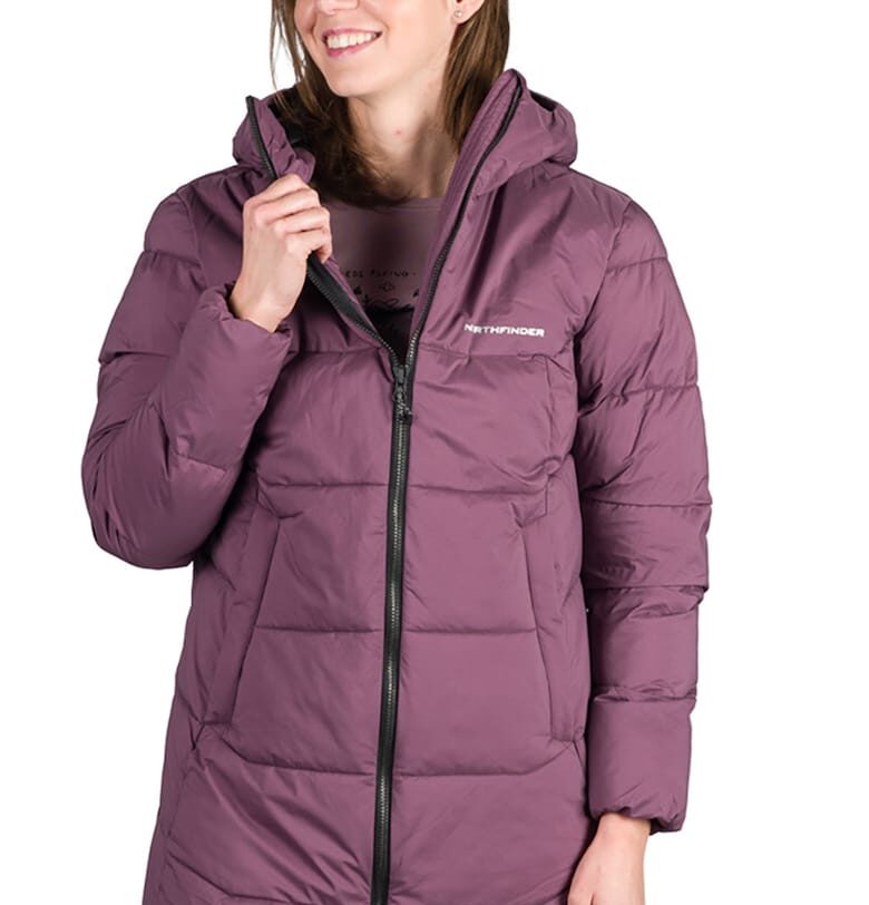 Зимно хайкинг яке Rhiannon с цепки с цип встрани NORTHFINDER