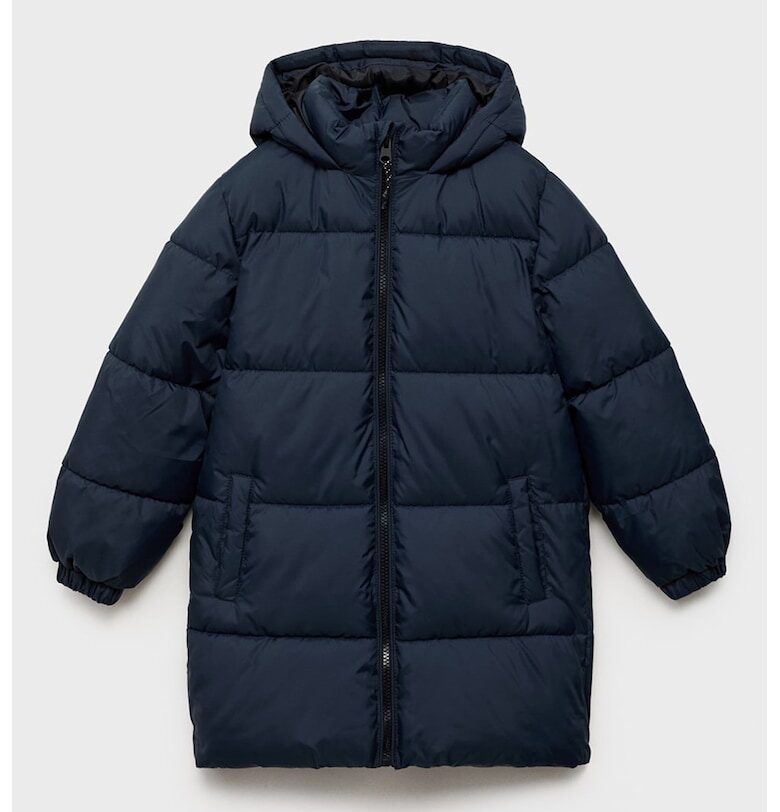 Зимно яке с качулка Mango