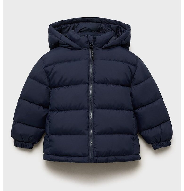 Зимно яке с качулка Mango