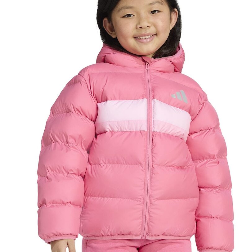 Зимно яке с качулка и капитониран ефект adidas Sportswear