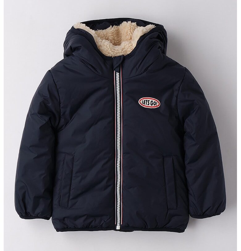 Зимно яке с качулка и плюшена подплата IDO