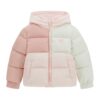 Зимно яке с качулка и цветен блок GUESS KIDS