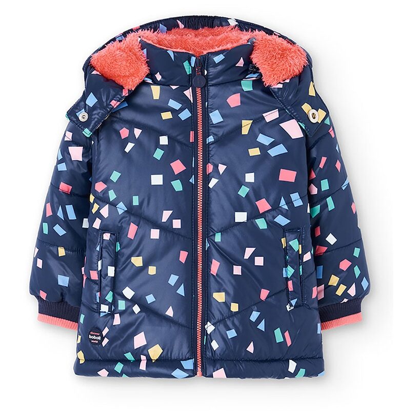 Зимно яке с пухена подплата и десен boboli