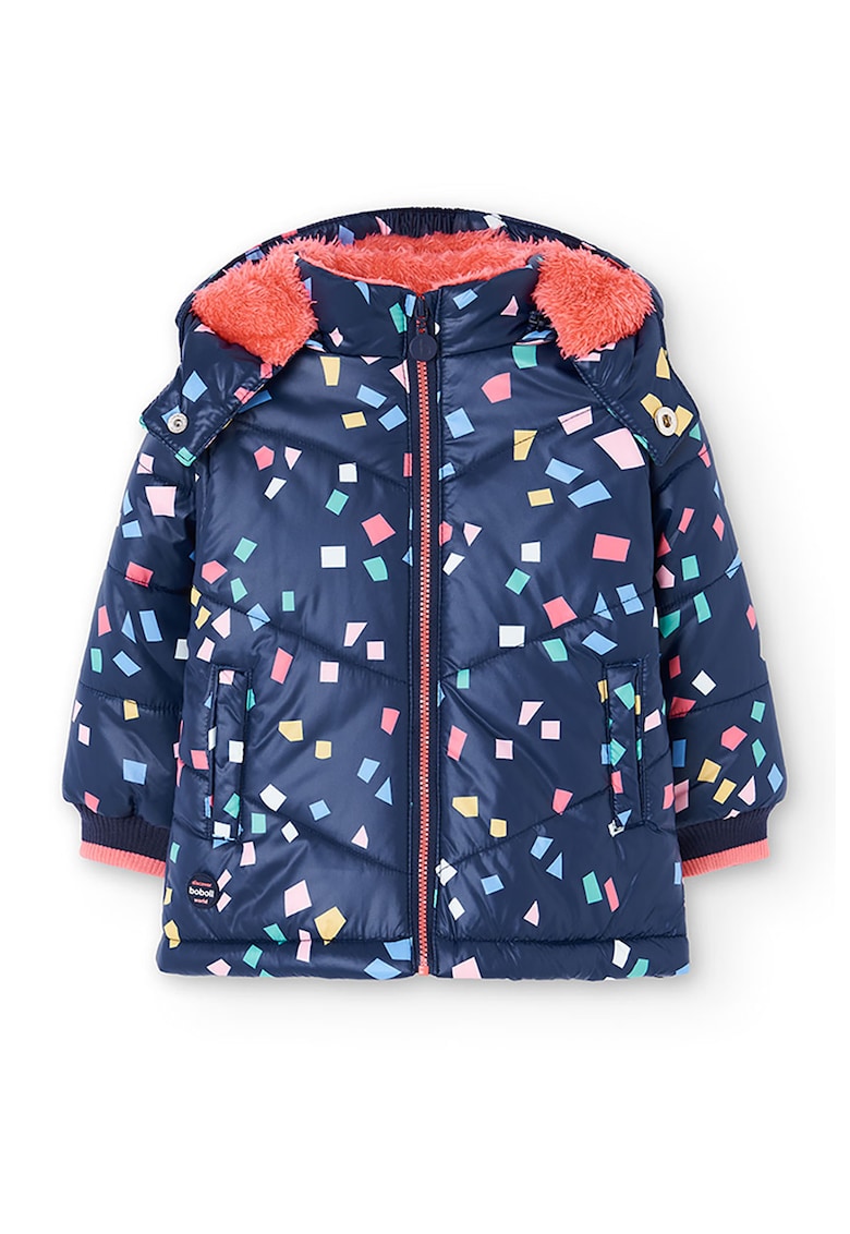 Зимно яке с пухена подплата и десен boboli