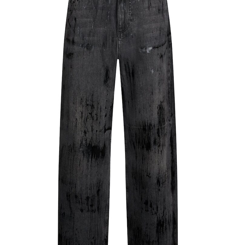 Импрегнирани дънки с висока талия Liu Jo