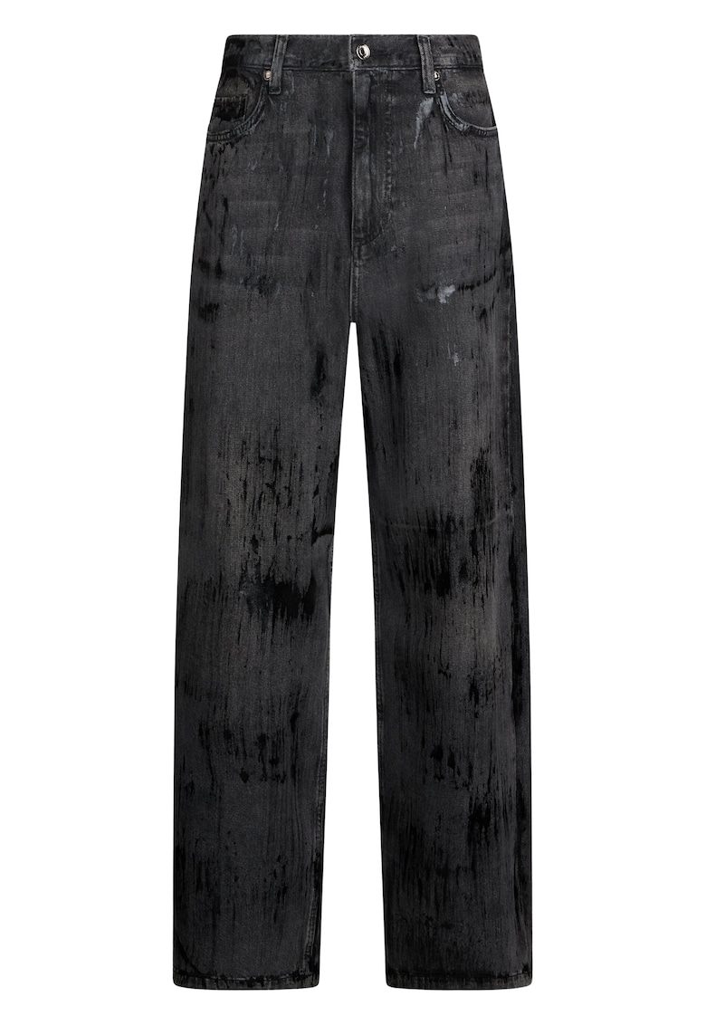 Импрегнирани дънки с висока талия Liu Jo