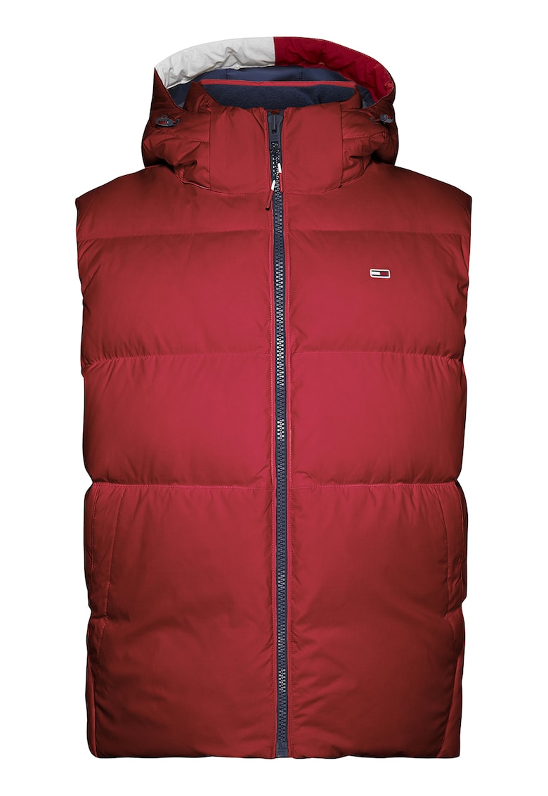 Капитониран елек с качулка Tommy Jeans