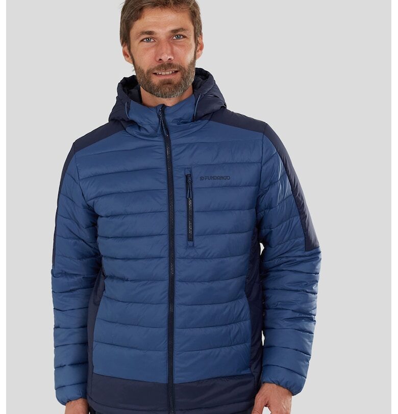 Капитонирано зимно яке Matt с джобове с цип Fundango