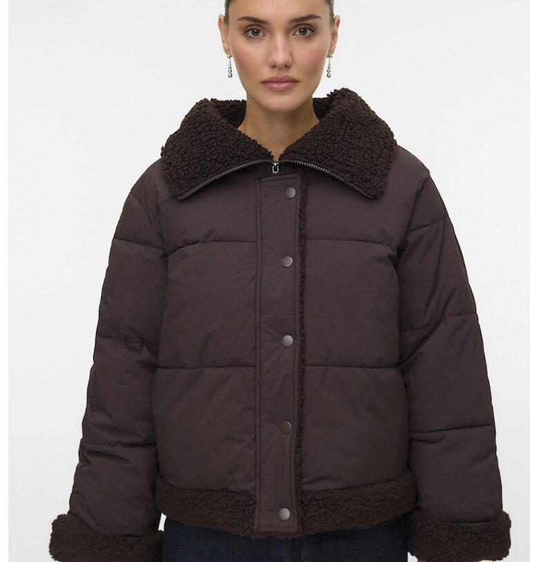 Капитонирано зимно яке с плюшени детайли Vero Moda