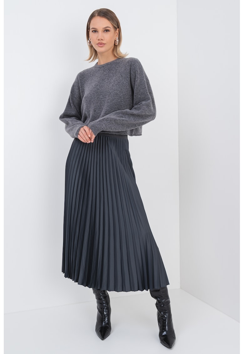 Къс пуловер с паднали ръкави Marella