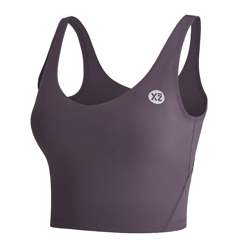 Къс топ с отделящи се подплънки YEAZ