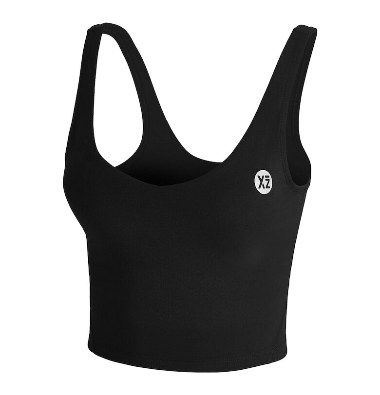 Къс топ с отделящи се подплънки YEAZ