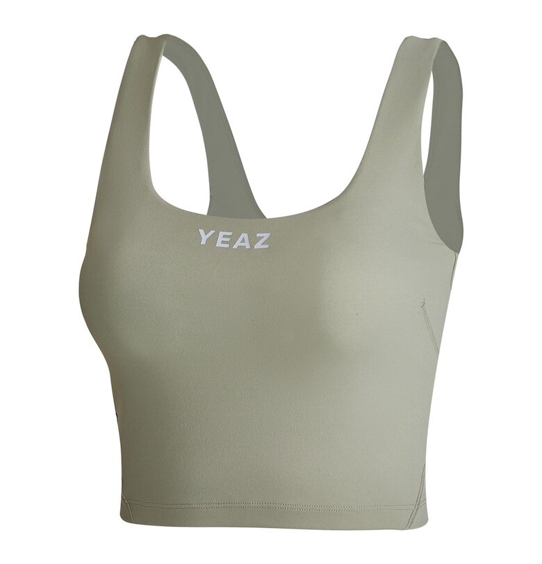 Къс топ с отделящи се подплънки YEAZ