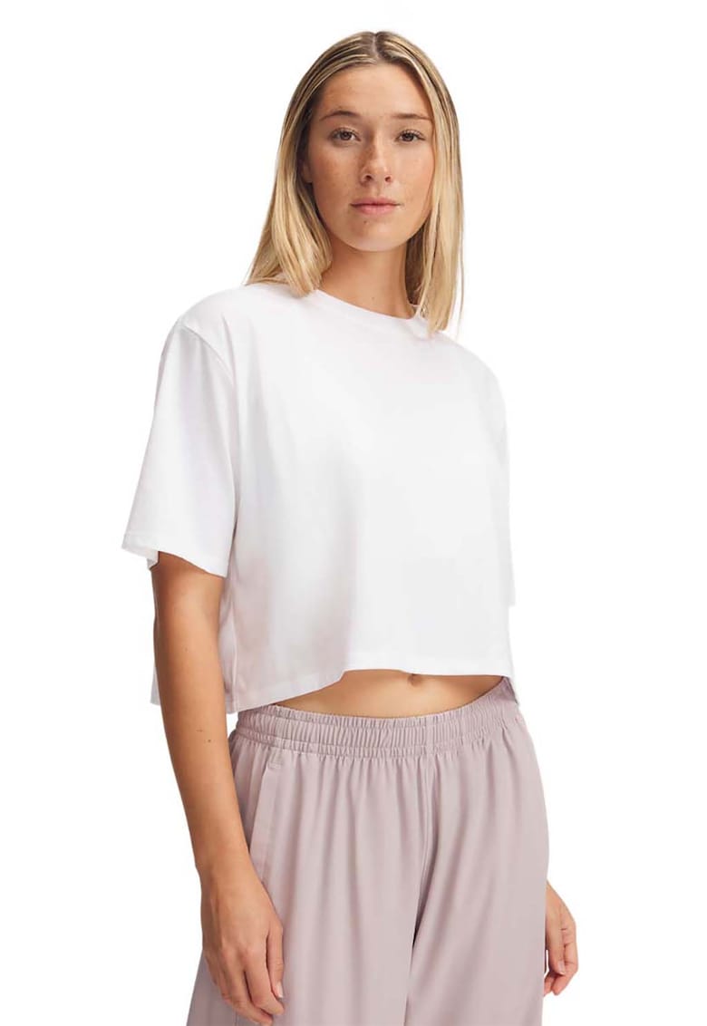 Къса тениска Rival с памук Under Armour