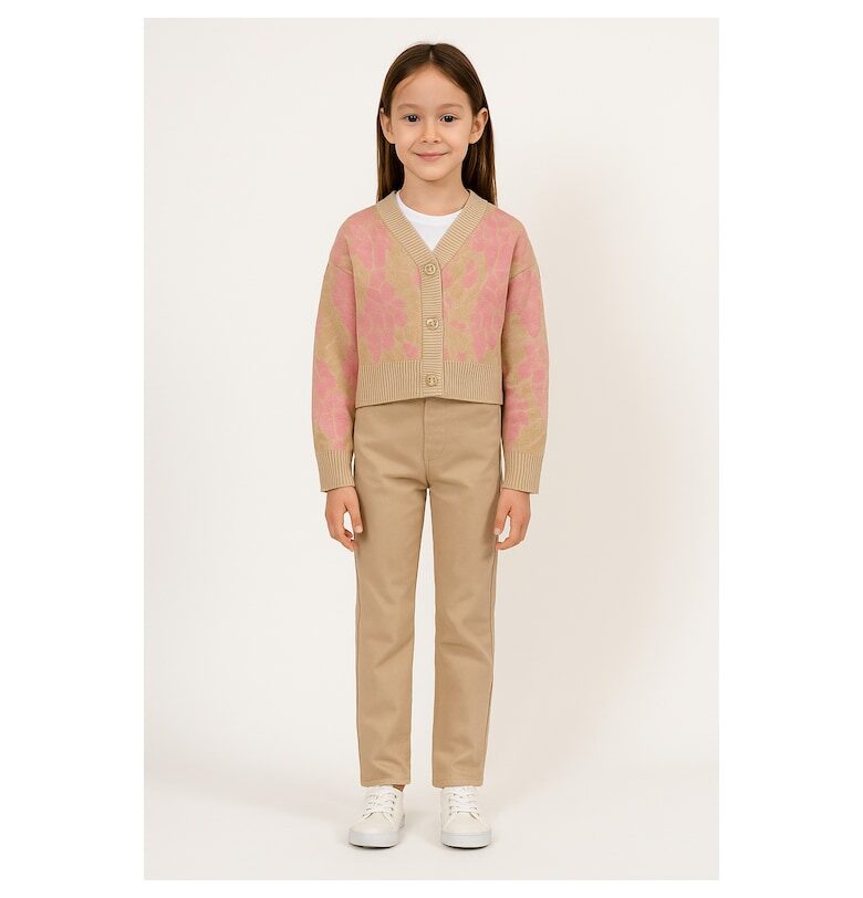 Къса флорална жилетка BALOU