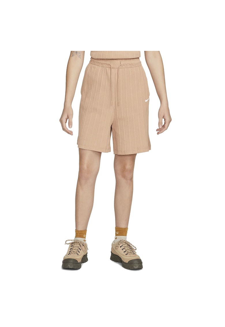 Къси панталони W Nsw Jrsy Rib Bllr Short DM6401200 Дамски Nike