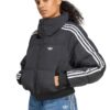 Късо зимно яке с висока яка adidas Originals