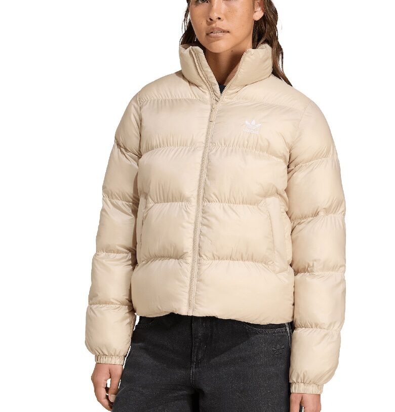 Късо подплатено яке с лого adidas Originals