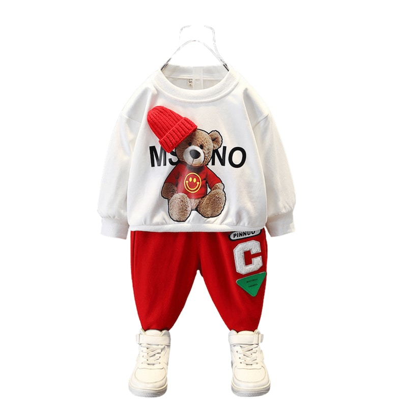 Момчешки комплект блуза и панталон Red Bear1 Nannie